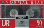 Compact Cassette: Maxell / Hitachi Maxell - UR 90