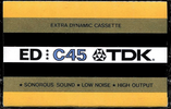 Compact Cassette: TDK  - ED 45