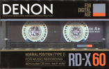 Compact Cassette: Nippon Columbia / Denon Denon - RD-X 60