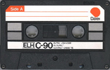 Compact Cassette Daiei ELH 90 Type I Normal 1978 Japan