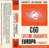 Compact Cassette Europa 60 Type I Normal Europe