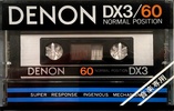 Compact Cassette: Nippon Columbia / Denon Denon - DX3 60