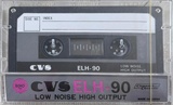 Compact Cassette CVS ELH 90 Type I Normal Japan