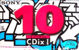 Compact Cassette: Sony  - CDix I 10