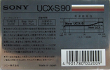 Compact Cassette: Sony  - UCX-S 90