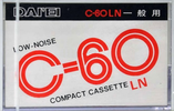 Compact Cassette Daiei LN 60 Type I Normal 1976 Japan