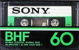 Compact Cassette: Sony  - BHF 60