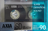 Compact Cassette: FUJI AXIA - SD-Master 90