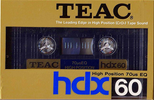 Compact Cassette: Taiyo Yuden Teac - HDX 60