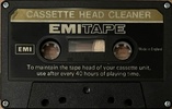 Compact Cassette EMITAPE Cleaning Cassette England