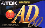 Compact Cassette: TDK  - AD 60