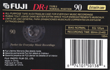 Compact Cassette: FUJI Fuji - DR-I 90