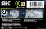 Compact Cassette: Sunkyong Magnetic Limited (SKM) SKC - QX 60