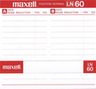 Compact Cassette: Maxell / Hitachi Maxell - LN 60