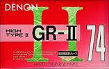 Compact Cassette: Nippon Columbia / Denon Denon - GR-II 74