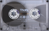 Compact Cassette: Taiyo Yuden Thats - AS-I 100