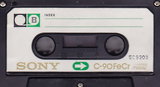 Compact Cassette: Sony  -  90