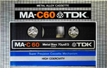 Compact Cassette: TDK  - MA 60