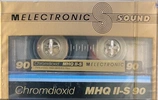 Compact Cassette Melectronic MHQ II-S 90 Type II Chrome Switzerland