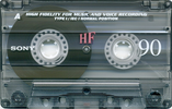 Compact Cassette: Sony  - HF 90