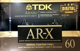 Compact Cassette: TDK  - AR-X 60