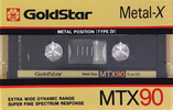 Compact Cassette: GoldStar / LG Goldstar - MTX 90