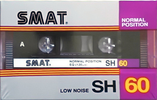 Compact Cassette: Sunkyong Magnetic Limited (SKM) Smat -  60