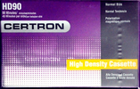 Compact Cassette:  Certron - HD 90