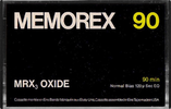 Compact Cassette: Memorex  - MRX3 Oxide 90