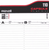 Compact Cassette: Maxell / Hitachi Maxell - Capsule 110