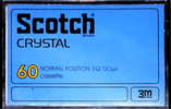 Compact Cassette: 3M Scotch - Crystal 60