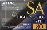 Compact Cassette: TDK  - SA 80