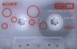 Compact Cassette: Sony  - CDix I 80