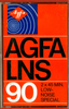 Compact Cassette: AGFA  - LNS 90