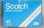 Compact Cassette: 3M Scotch - Highlander 45