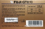 Compact Cassette Fuji GT-II 90 Type II Chrome 1984 Europe