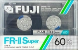 Compact Cassette Fuji FR-II Super 60 Type II Chrome 1988 North America