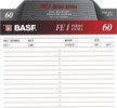 Compact Cassette: BASF  - FE I 60