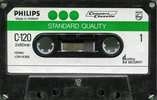 Compact Cassette: Philips  - Standard Quality 120