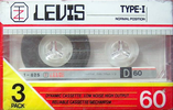 Compact Cassette: Unknown Levis -  60