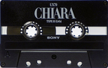 Compact Cassette: Sony  - Chiara 70