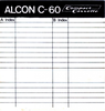 Compact Cassette:  Alcon -  60