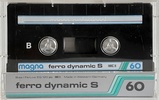 Compact Cassette Magna Ferro Dynamic S 60 Type I Normal 1987 Europe