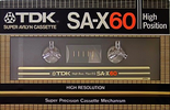 Compact Cassette: TDK  - SA-X 60