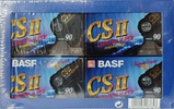 4 pack BASF CS II 90 Type II Chrome 1995 Germany