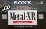 Compact Cassette: Sony  - Metal-XR 80