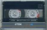 Compact Cassette: TDK  - MA-X 46