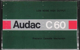 Compact Cassette:  Audac -  60