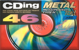 Compact Cassette: TDK  - CDing-Metal 46