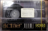 Compact Cassette: Unknown Acme - UCH 60